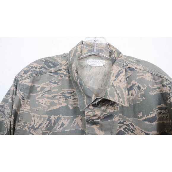 Authentic Men 42 REG Airman Battle Uniform Coat Air Force NSN 8415-01-536-4583 - Picture 5 of 9